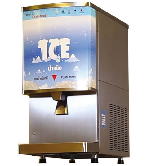 น้ำแข็งเกล็ดในเครื่องทำน้ำแข็งแบบกระแทก