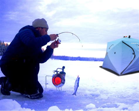 体验冰上垂钓绝佳乐趣，尽在保暖冰钓帐篷