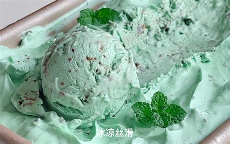 忍者佳美薄荷巧克力脆片冰淇淋：舌尖上的冰爽盛宴