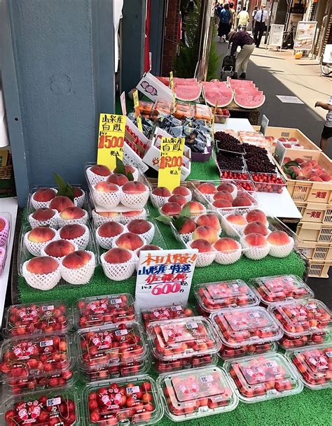果物の専門店：日本の果物を探訪しよう