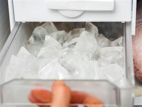 氷の芸術、自動製氷機が魅せる結晶の煌めき
