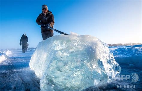 氷圧縮球: 極寒の中での生命の源
