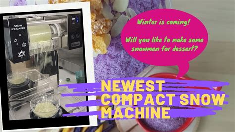雪花的诞生：开启雪花冰机器在马来西亚的美食盛宴