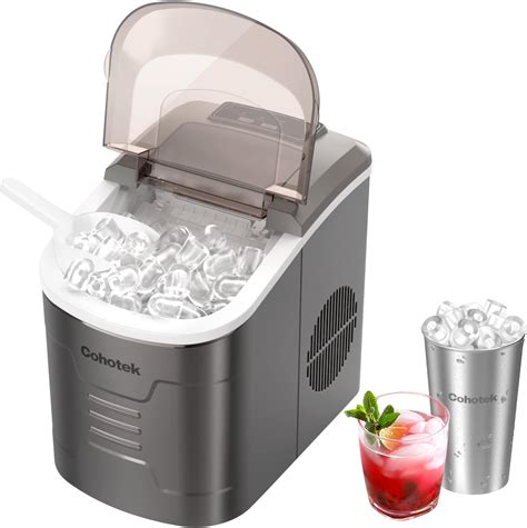  ¡Revoluciona tus bebidas con la máquina para hacer hielo en cubos! 