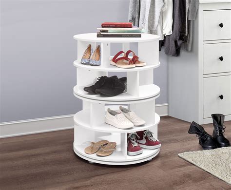   Unveiling the Secrets of the Vertical Rotating Shoe Rack: A Symphony of Space-Saving Bliss  