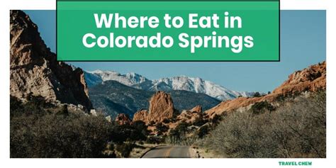  Discovering the Frozen Delights of Colorado Springs: A Gastronomic Adventure