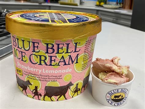  Dive into the Refreshing Delight of Blue Bell Strawberry Lemonade Ice Cream 