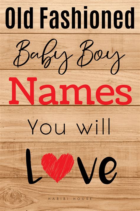  Gammaldags Pojknamn: Hitta det perfekta namnet för din lilla kille 