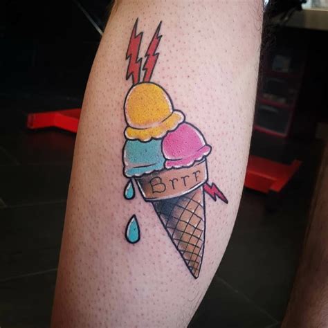  Ice Cream Tattoo: The Perfect Way to Show Your Summer Style 