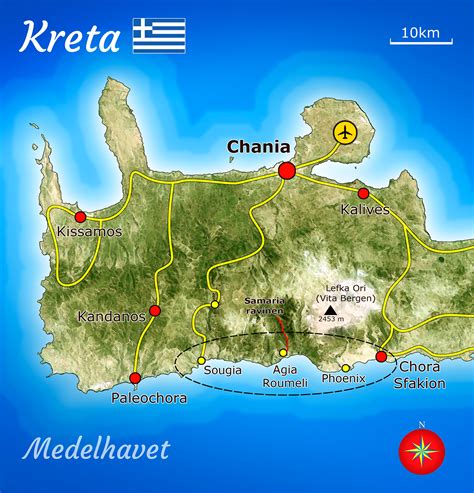  Karta över Kreta: Din guide till Medelhavets pärla 