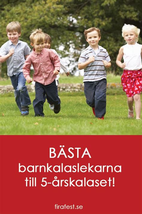  Lekar barnkalas 5 år - En oförglömlig fest för ditt barn 