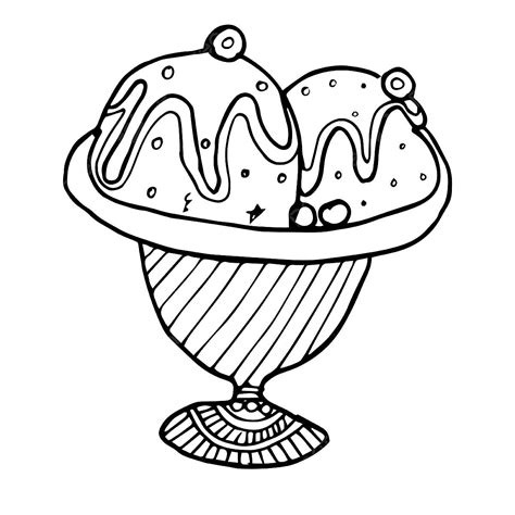  Mengenal Keindahan Seni Black and White Ice Cream Clipart 