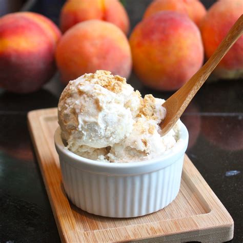  Peach Cobbler Ice Cream: A Sweet and Delicious Treat Thats Perfect for Summer 
