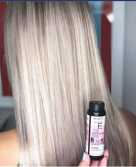  Redken Shades EQ 10VV Lavender Ice: Your Guide to a Cool, Icy Blonde 