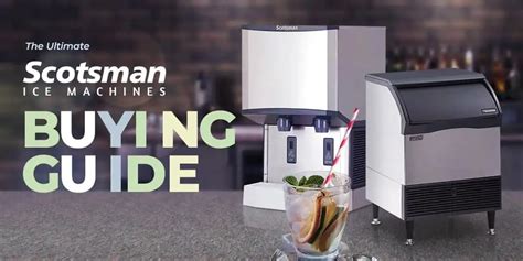  Scotsmen Gourmet Ice Machine: The Perfect Ice for Every Occasion 