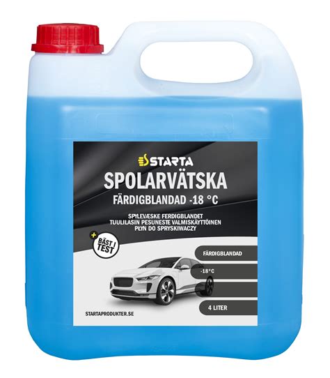  Starta Spolarvätska: En nödvändighet för din bils säkerhet och prestanda 