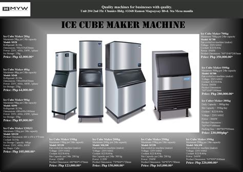  Uncover the Secrets of Ice Machine Pricing in the Philippines