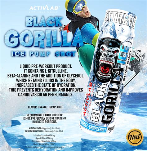  Unleash the Potent Power of Black Gorilla Ice Pump: A Surge of Performance and Energy 
