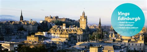  Upplev Edinburghs charm med flyg och hotell