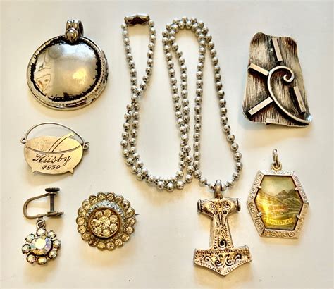  Vintage Smycken Silver - Ett tidlöst arv 