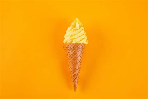  kuning es krim kuning, membangkitkan kebahagiaan secara instan! 