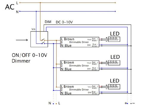 0 10v Dimming Wiring Diagram Led Downlight