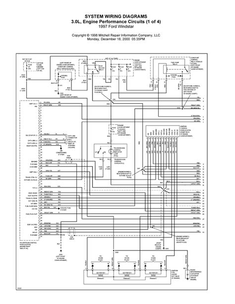 01 Windstar Wiring Diagram