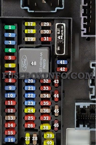 01 ford taurus fuse box 