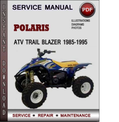 02 Polaris Trailblazer Repair Manual