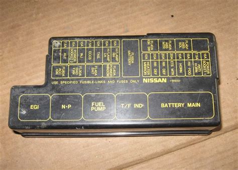 02 nissan pathfinder fuse box 