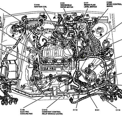 02 taurus engine diagram 