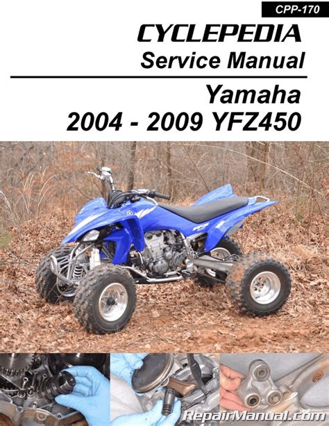 03 08 Yamaha Yfz 450 Service Repair Manual Yfz450 04 05 06
