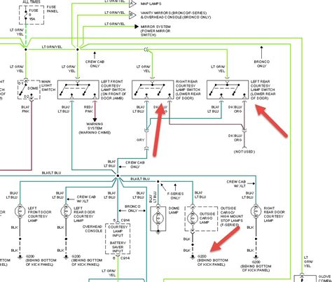 03 Ford F 250 Dome Light Wiring Diagrams