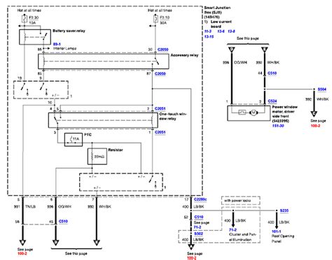 03 Taurus Window Wiring Diagram