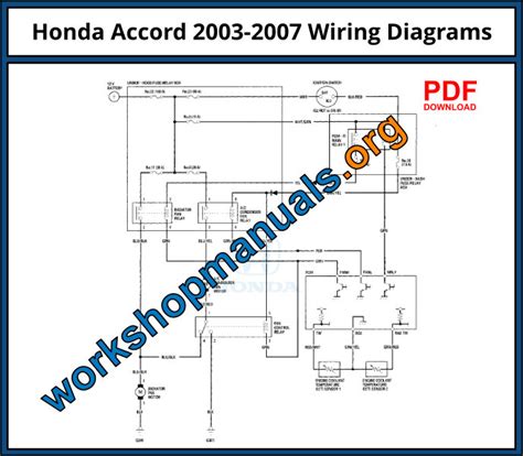 03 honda accord wiring diagram 