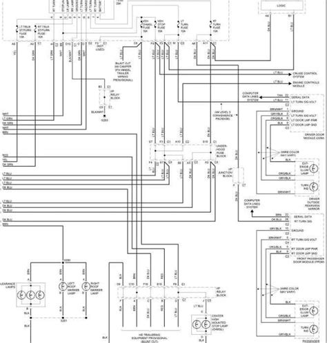 03 silverado tail light wiring diagram 