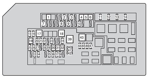 03 toyota 4runner fuse box 