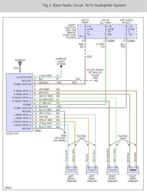 04 Silverado Radio Wiring Diagram