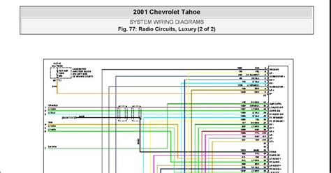 04 Tahoe Stereo Wiring Diagram