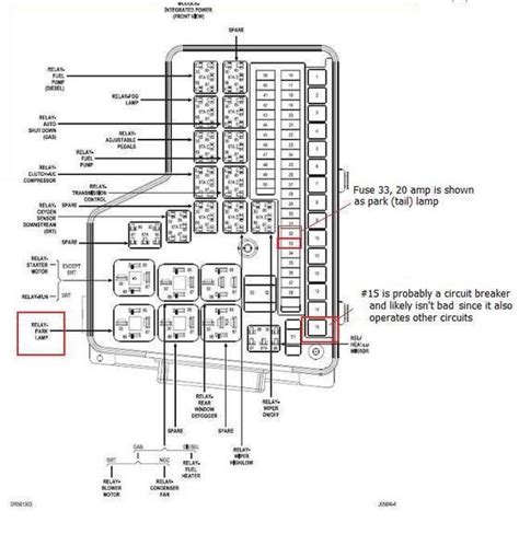 05 Durango Left Tail Light Wiring Diagram