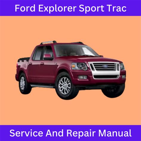 05 Ford Explorer Sport Trac Service Manual