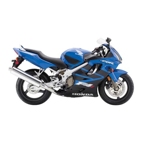 06 Honda Cbr600f4i Owners Manual