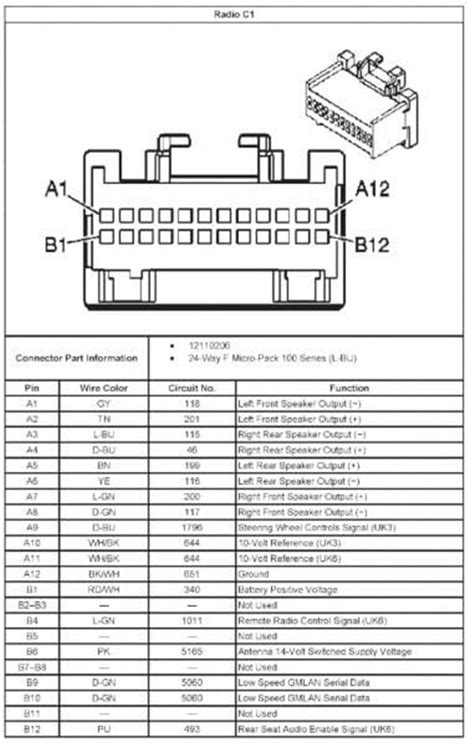 07 impala stereo wiring diagrams 