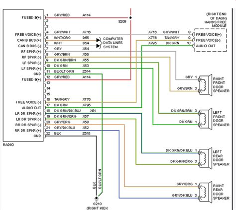 08 Ram Infinity Speaker Wiring Diagram Free