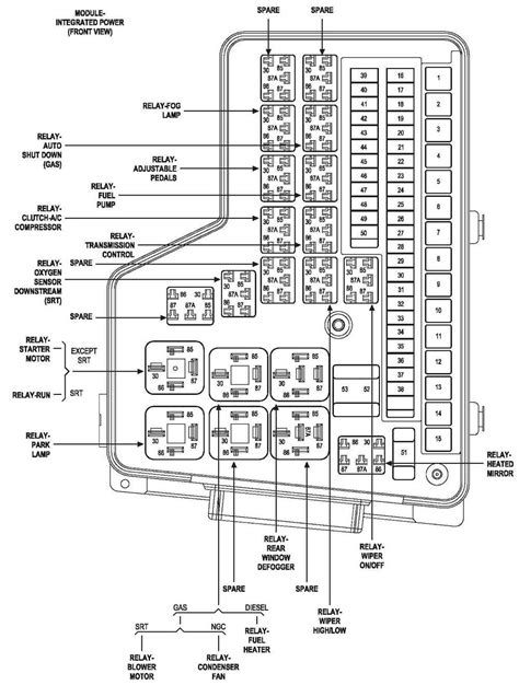 08 dodge dakota fuse box 