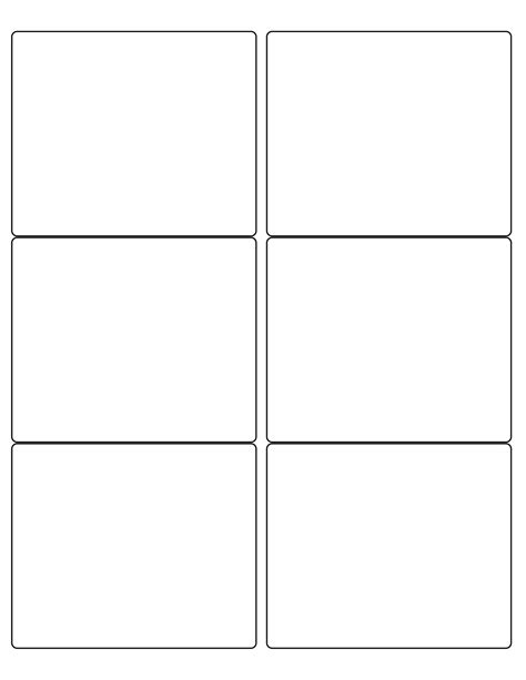 1 1/3 X 4 Label Template