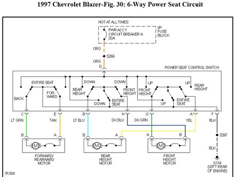 1 2 Way Power Seats Wiring Diagram Gm