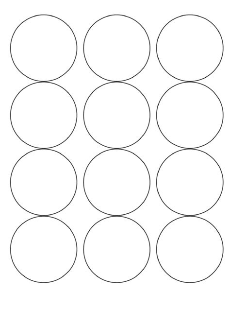 1 5 Inch Round Label Template Free
