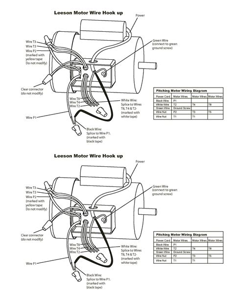 1 Hp Electric Motor Wiring Diagram Schematic