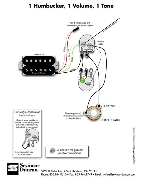 1 Humbucker Strat Wiring Diagram